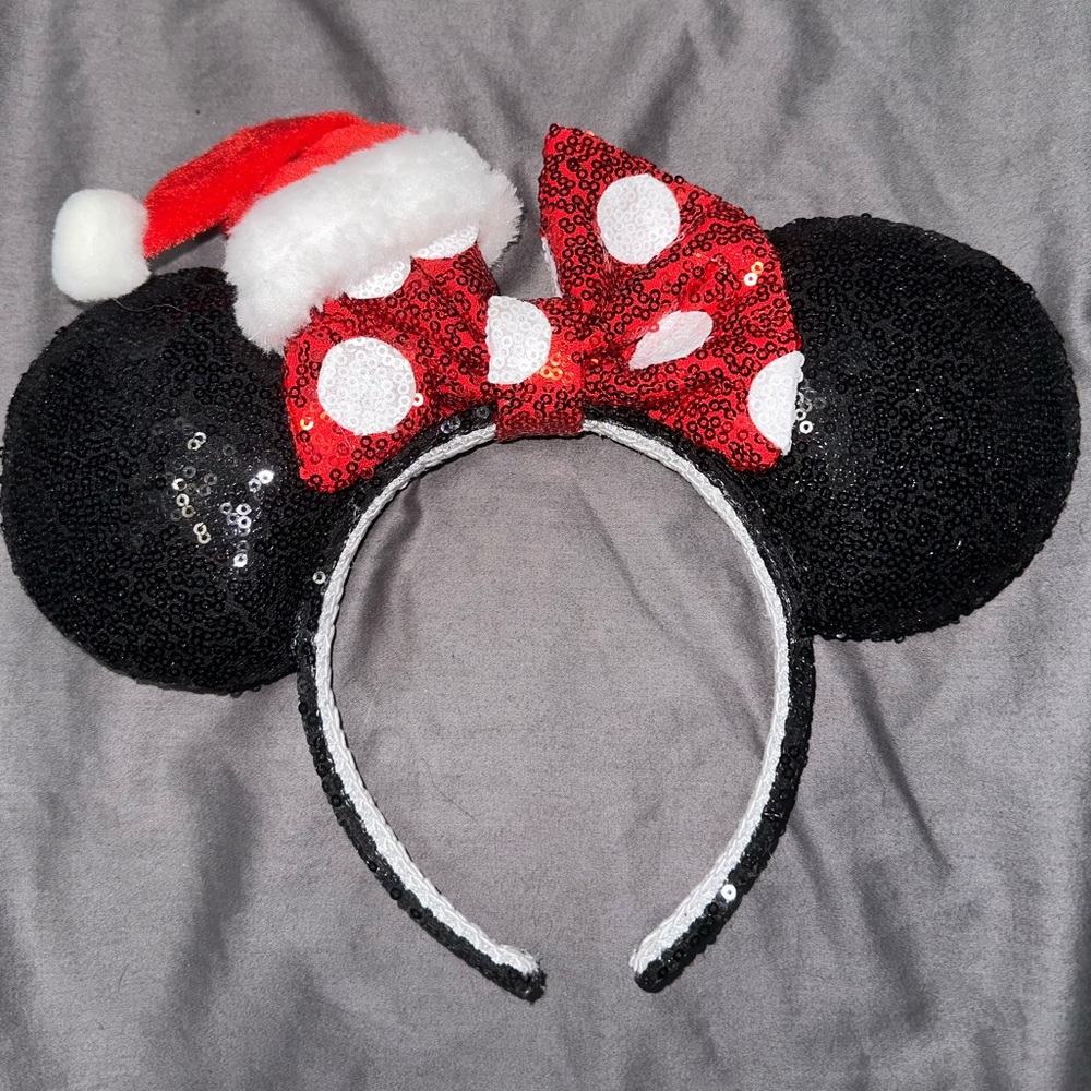 Minnie Christmas Sequin Ears
